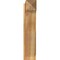 Ekena Millwork Traditional Arts & Crafts Rough Sawn Outlooker, Western Red Cedar, 8"W x 30"D x 36"H OUT08X30X36TRA03RWR - alternate 3